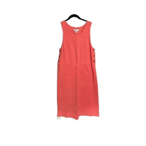 AKS Amy K Su vintage 90’s Sleeveless peach, colored maxi dress size small p - Picture 1 of 5